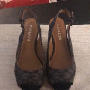 Coach wedges